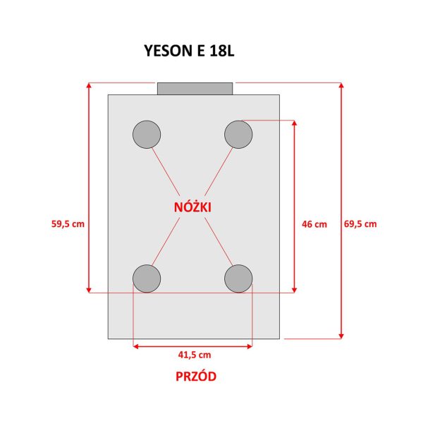 Autoklaw YESON serii E 18L LED - obrazek 3