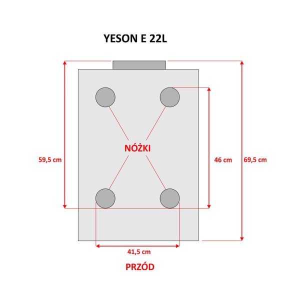 Autoklaw YESON serii E 22L LED - obrazek 3